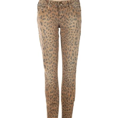 Current/Elliott Women Brown Jeggings XS